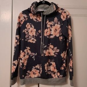 Floral hoodie